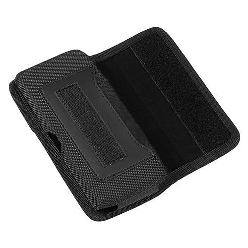 BESPORTBLE Gürtelclip-Tasche Werkzeuggürteltasche Stativ Multifunktions-hüfttasche Schwanenhals Ebene Stand Entlüften Kleine Gürteltasche Veranstalter Handy, Mobiltelefon Kabel Black Nylon von BESPORTBLE