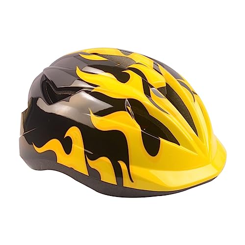 BESPORTBLE Helm Zum Reiten Helme Jungenhelm Skateboard-schutzhelm Yellow von BESPORTBLE