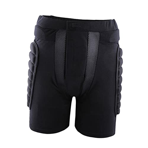 BESPORTBLE Hüfte Kurze Hose Gefüttert Kurz Hose Zum Skaten 3D-Shorts Hüftprotektor Kurz Rutschende Shorts Kurze Hockeyhose Hintern Kurz Skihose Gepolsterte Shorts Skateboard Kind Anti-Fall von BESPORTBLE