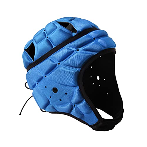 BESPORTBLE Kopfschutz Epilepsie Helm Blau Kappe Helm Flagge Fu? Rugby Helm Scrum Kappe Weiche Shell Helm Fu? Kopfbedeckungen Arts Bedürfnisse Schutz für Jugend Erwachsene Rugby Kopfschutz Camo von BESPORTBLE