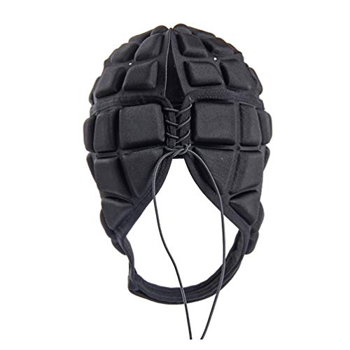 BESPORTBLE Rugby Helm Kopfschutz Kopfbedeckung für Fußball Scrum Cap Kopfschutz Weicher Schutzhelm für Erwachsene von BESPORTBLE