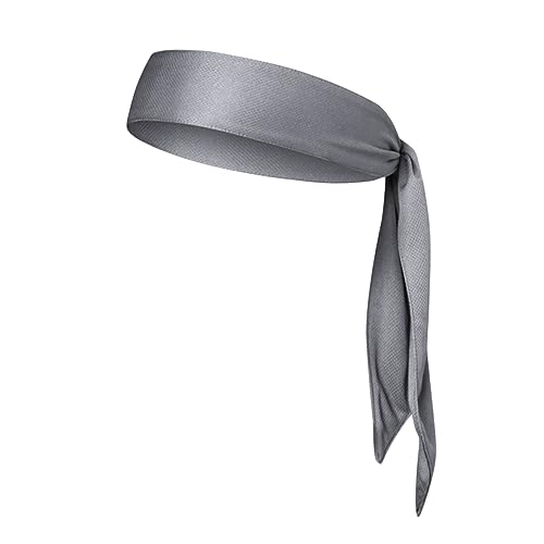 BESPORTBLE Schweißband Haarband Hair-Band laufstirnband Stirnband Herren Kopfband Herren sportstirnband Hair Band haarreife Hairband kopftücher Stirnband trainieren Stirnband für Übungen Grey von BESPORTBLE