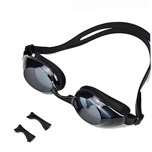 BESPORTBLE Schwimmbrille Goggle Taucherbrille Ohrstöpsel Nebel schwimmen schwimmbrilen schwimbrille erwachsene bademode Antibeschlag-Schwimmausrüstung Black von BESPORTBLE