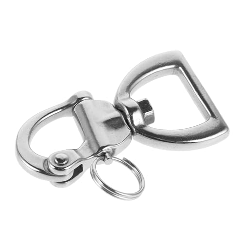 BESPORTBLE Segel-Schnellverschlussschnalle segelboot zubehör gewebeband Klettband Gedrehte Yachtschnalle Federschäkel Tauchschnalle aus Metall Tauchschäkel Rostfreier Stahl Silver BESPORTBLE Segel-Schnellverschlussschnalle segelboot zubehör gewebeband Klettband Gedrehte Yachtschnalle Federschäkel Tauchschnalle aus Metall Tauchschäkel Rostfreier Stahl Silver von BESPORTBLE