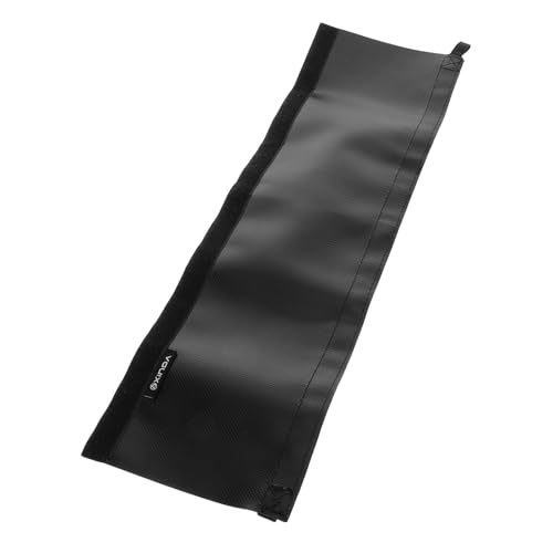 BESPORTBLE Seilschutz kletterzubehör sicherheitsseil Kletterseilhülle Kletterschutzhülle tragbar Abseilgeräte zum Abseilen Abseilzubehör Outdoor-Kletterseilabdeckung Schutzseil PVC Black von BESPORTBLE