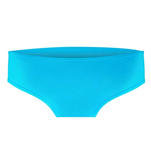 BESPORTBLE Silikon Damen Badehose Und wasserdichte Briefs für Frauen (Blau) von BESPORTBLE