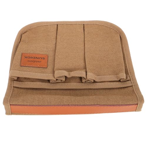 BESPORTBLE Sofa Armlehnen Organizer Multifunktionstasche Stuhltasche Canvas Multifunktionstasche Khaki von BESPORTBLE