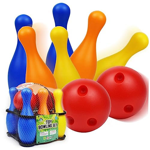 BESPORTBLE Spielen Von Bowling Spielzeug Für Kinder Sport Lernspielzeug Bowling Kugel Bowling Action Spiel Kleinkind Bowling Spielzeug Spielzeug Sport Bowling Spielzeug Kinder Bowling von BESPORTBLE