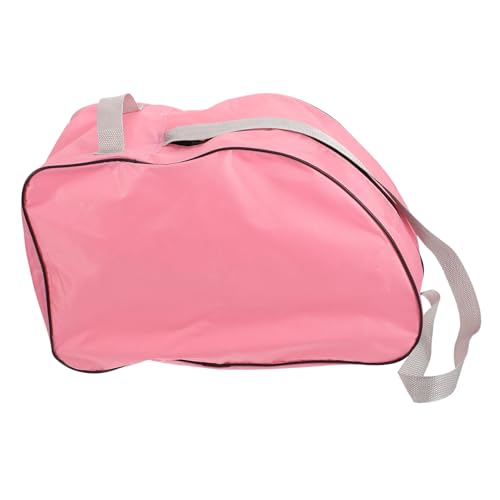 BESPORTBLE Tasche Für Rollschuhe Sportrucksack Rollatoren Kinderrucksäcke Inline-Rucksack Rollentragetasche Zubehör Für Rollschuhe Rollenzubehör Eislauftasche Rollschuhtaschen Plane Rosa von BESPORTBLE