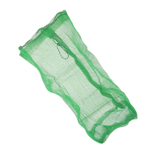 BESPORTBLE Tragbare Angeltasche Fangnetz Fischfangbeutel Angeln Fischnetz Tragbare Fischernetztasche Fischernetz Ersatz Ersatznetz Angelnetz Zur Aufbewahrung Fischernetze Nylon Green von BESPORTBLE