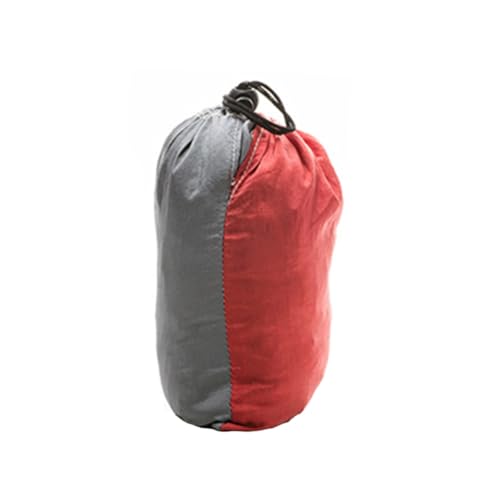 BESPORTBLE Tragbare Camping Hängematte Mit Moskitonetz Leichte Fallschirmstoffhängematte 260 x 140 cm Grau Und Orange Ideal Für Outdoor Aktivitäten Und Reisen Einfach Aufzuhängen Und von BESPORTBLE