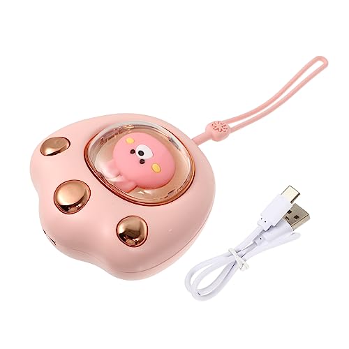 BESPORTBLE USB Handwärmer Winter Wärmer Cat Claw Office Handwärmer Krallenwärmer Für Katzen Wärmer Für Den Winter Tragbarer Katzenkrallenwärmer Handlicher Handwärmer Rosa Plastik von BESPORTBLE