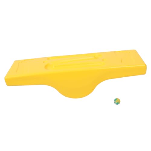 BESPORTBLE Wippe balancieren Balance Board für Balance für Kleinkinder Wackelkissen für Sensorisches Trainingsboard für Kinderspielzeug Plastik Yellow von BESPORTBLE