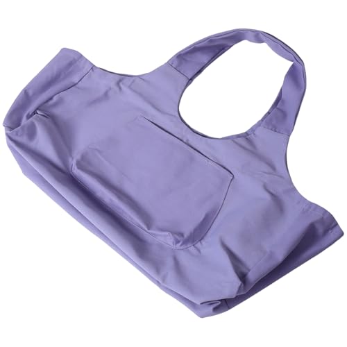 BESPORTBLE Yoga-fitnesstasche Fitness-Essentials Für Frauen Trainingstasche Für Damen Yogatasche Für Frauen Sport-Fitness-Tasche Yoga-träger Kleine Trainingstasche Segeltuch Violett von BESPORTBLE