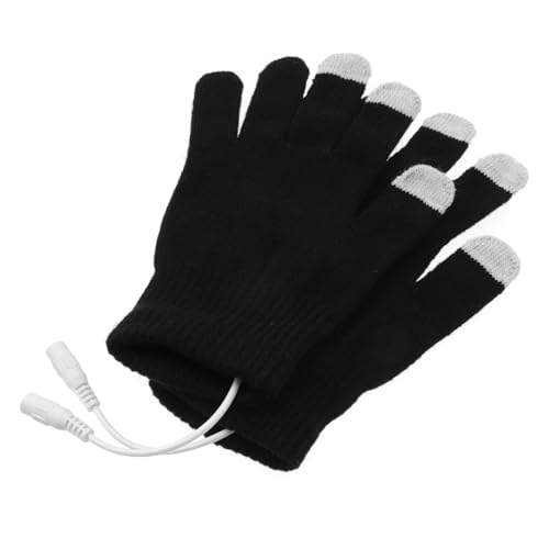 BESPORTBLE beheizbare Handschuhe Finger Schneehandschuhe Armwärmer USB beheizte Handschuhe winterhandschuhe USB beheizbare baumwollhandschuhe Winter händewärmer Elektronisches Bauteil Black von BESPORTBLE