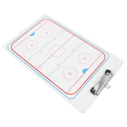 BESPORTBLE taktisches Brett Eishockey-Trainerausschuss Basketball- für whiteboard White Board Hockey-Pucks Hockey-Klemmbrett Nützliches Trainerboard Sport Trainer Bord Tafel PVC BESPORTBLE taktisches Brett Eishockey-Trainerausschuss Basketball- für whiteboard White Board Hockey-Pucks Hockey-Klemmbrett Nützliches Trainerboard Sport Trainer Bord Tafel PVC von BESPORTBLE