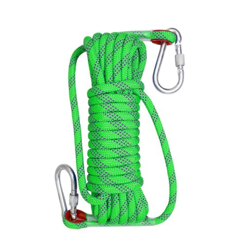 Kletterseil, Outdoor-Nylonseil, Länge 10–200m, Durchmesser 20MM/65FT, statisches Outdoor-Seil for Übungen im Innen- und Außenbereich (Farbe: Blau, Größe: 20mm x 170m)(Green,20mm*90m) von BESSX