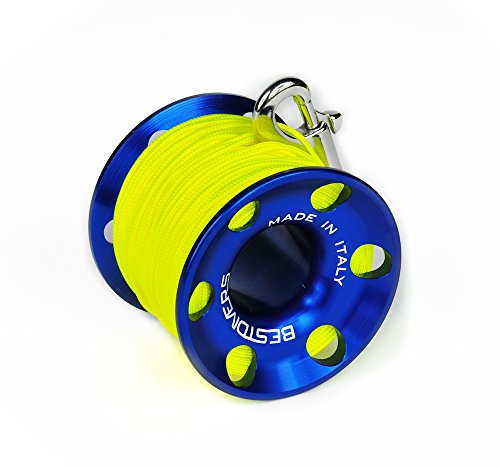 Best Scuba Divers ml0088, Angelrolle Unisex – Erwachsene, Blau, 45 Meter Best Scuba Divers ml0088, Angelrolle Unisex – Erwachsene, Blau, 45 Meter von BESTDIVERS