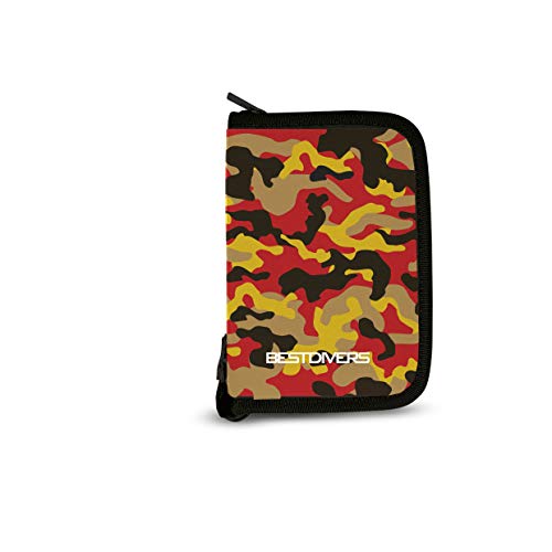 Best divers Dive Log Art 6 Ringe Camouflage Rot Unisex Erwachsene Best divers Dive Log Art 6 Ringe Camouflage Rot Unisex Erwachsene von BESTDIVERS