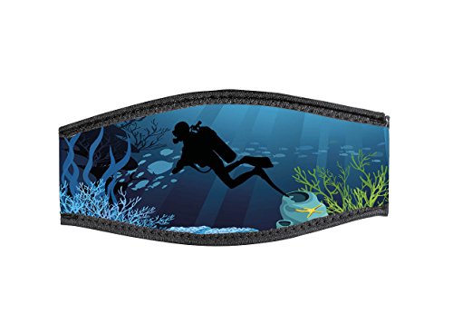 Best divers Uhrenarmband Maske aus Neopren, doppelt Klettverschluss, Abyssi Best divers Uhrenarmband Maske aus Neopren, doppelt Klettverschluss, Abyssi von BESTDIVERS