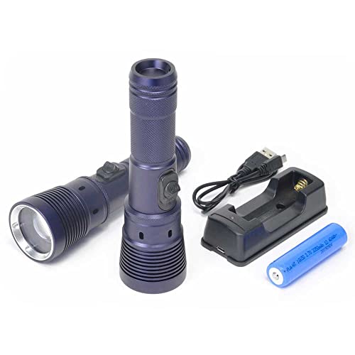 Best divers Unisex – Erwachsene Unterwasserlampe, blau Best divers Unisex – Erwachsene Unterwasserlampe, blau von BESTDIVERS
