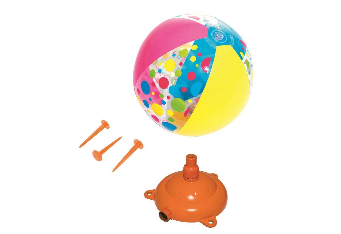 Bestway Badespielzeug Wasser-Sprinkler Hover + Spray Rasen-Sprenger, Wasser-Spaß, Wasser-Spielzeug, Wasser-Ball Bestway Badespielzeug Wasser-Sprinkler Hover + Spray Rasen-Sprenger, Wasser-Spaß, Wasser-Spielzeug, Wasser-Ball von Bestway