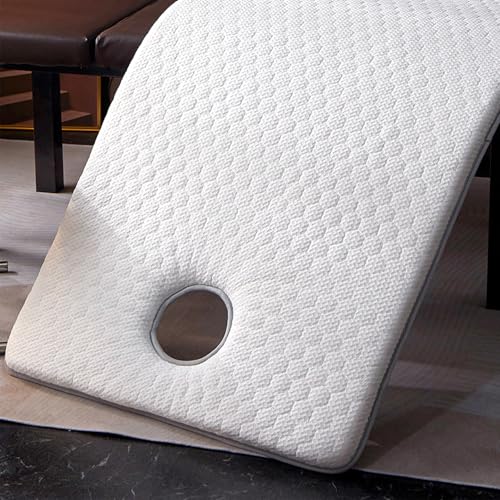 BESTXH 03,60X180cm, Wimpernauflage Aus Memory Foam, Matratze FüR Kopfmassageliege, Spa-Liegeauflage Mit Atemloch Und Elastischen BäNdern Wimpernauflage-MassagezubehöR von BESTXH