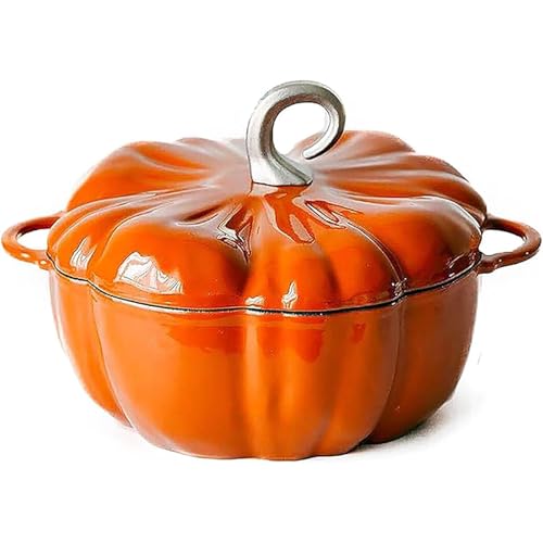 BESTXH Orange,3.7L, KüRbis-Cocotte, Antihaftbeschichteter Suppentopf, Schmortopf, Suppentopf, Gusseiserner Schmortopf Mit KüRbisform, KüRbisföRmiger Kochtopf, Emaille-Topf Mit Deckel BESTXH Orange,3.7L, KüRbis-Cocotte, Antihaftbeschichteter Suppentopf, Schmortopf, Suppentopf, Gusseiserner Schmortopf Mit KüRbisform, KüRbisföRmiger Kochtopf, Emaille-Topf Mit Deckel von BESTXH