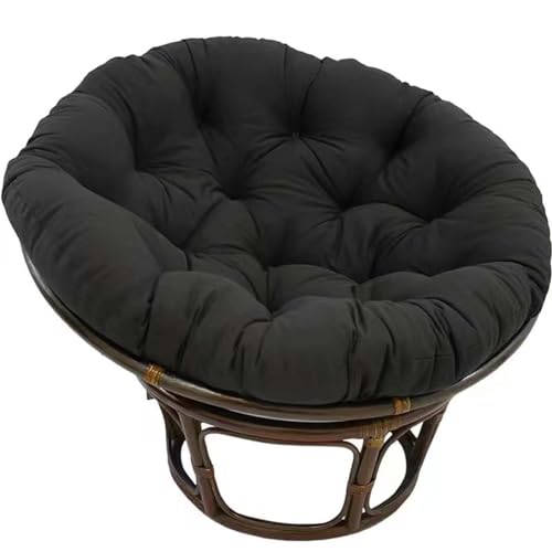 BESTXH Papasan-Stuhlkissen, Verdickter Papasan-Sitz Stuhlkissen, 40-160cm Rundes Stuhlkissen Ersatz, Hängendes Schaukelpolster mit rutschfesten Bändern, Ohne Stuhl,B,160 * 160cm BESTXH Papasan-Stuhlkissen, Verdickter Papasan-Sitz Stuhlkissen, 40-160cm Rundes Stuhlkissen Ersatz, Hängendes Schaukelpolster mit rutschfesten Bändern, Ohne Stuhl,B,160 * 160cm von BESTXH