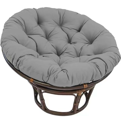 BESTXH Papasan-Stuhlkissen, Verdickter Papasan-Sitz Stuhlkissen, 40-160cm Rundes Stuhlkissen Ersatz, Hängendes Schaukelpolster mit rutschfesten Bändern, Ohne Stuhl,L,160 * 160cm BESTXH Papasan-Stuhlkissen, Verdickter Papasan-Sitz Stuhlkissen, 40-160cm Rundes Stuhlkissen Ersatz, Hängendes Schaukelpolster mit rutschfesten Bändern, Ohne Stuhl,L,160 * 160cm von BESTXH