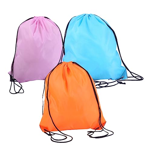 BESTYASH 1 Set 3 Stück wasserdichte Buggy Tasche Rucksacktasche Polyester Kordelzugtasche Nylon Kordelzugtasche von BESTYASH