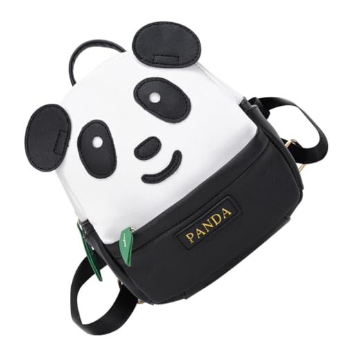 BESTYASH Schulranzen - Kinder Rucksack mit Tiermotiv - Cartoon-Rucksack Kinderreiserucksack süßer Rucksack Reiserucksäcke süßer reiserucksack Tierrucksack Panda-Rucksack Black von BESTYASH