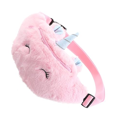 BESTYASH Bauchtasche Kind Üsch Bauchtasche Lustige Umhängetasche Für Jungen Ädchen Niedliche Crossbody Bag Pink Ideal Für Reisen Freizeit Perfekt Als Für von BESTYASH