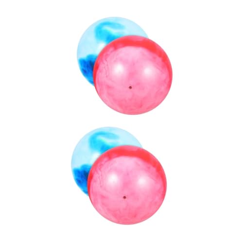 BESTonZON 2 Sätze Wasserball Sandspielzeug Strandspielzeug Sandspielzeug Strand Strandballspielzeug Für Aufblasbarer Ball Leuchtende Wasserbälle PVC 2 Stück * 2 von BESTonZON