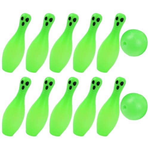 BESTonZON Leuchtendes Bowling-Set Für Kinder Geister-Design Halloween-Spiele Bowling-Set Für Kinderspielzeug Halloween-Partyzubehör Süßes Oder Saures Taschen Halloween-Karneval BESTonZON Leuchtendes Bowling-Set Für Kinder Geister-Design Halloween-Spiele Bowling-Set Für Kinderspielzeug Halloween-Partyzubehör Süßes Oder Saures Taschen Halloween-Karneval von BESTonZON