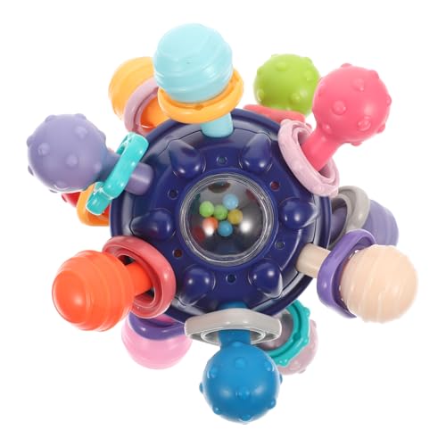 BESTonZON Manhattan Fangball Sensorisches Spielzeug Für Babys Greifaktivität Babyspielzeug Sensorisches Spielzeug Für Babys Greifball Interaktives Spielzeug Kaubares Ballspielzeug von BESTonZON