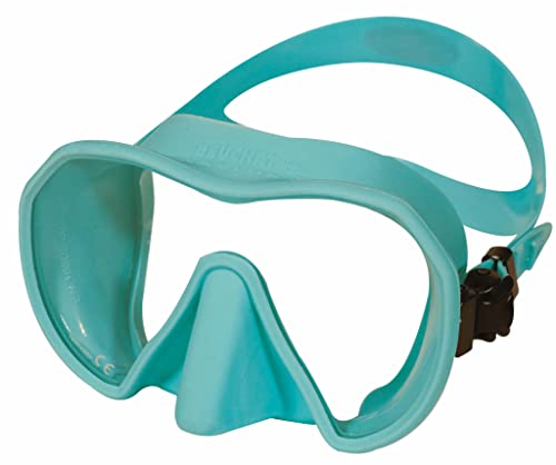BEUCHAT Maxlux S Tauchmaske - Schnorchelmaske - Apnoe - Unterwasserjagen, Ice Blue, Einheitsgröße BEUCHAT Maxlux S Tauchmaske - Schnorchelmaske - Apnoe - Unterwasserjagen, Ice Blue, Einheitsgröße von BEUCHAT
