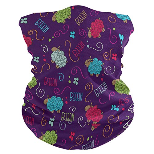 BEUSS Niedliche Kawaii Schafe Gesichtsmaske Outdoor Bandanas UV-Schutz Kopftuch Halstuch 3D Kopfbedeckung Gesichtsschal Stirnband für Sport Männer Frauen BEUSS Niedliche Kawaii Schafe Gesichtsmaske Outdoor Bandanas UV-Schutz Kopftuch Halstuch 3D Kopfbedeckung Gesichtsschal Stirnband für Sport Männer Frauen von BEUSS