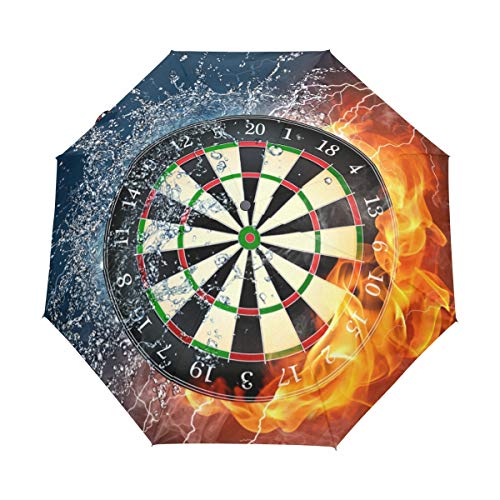 Hulahula Kunst Dart Regenschirm Auf-Zu Automatik Taschenschirm Winddichter Umbrella Klein Leicht Schirm Kompakt Schirme für Jungen Mädchen Reise Strand Frauen Hulahula Kunst Dart Regenschirm Auf-Zu Automatik Taschenschirm Winddichter Umbrella Klein Leicht Schirm Kompakt Schirme für Jungen Mädchen Reise Strand Frauen von BEUSS
