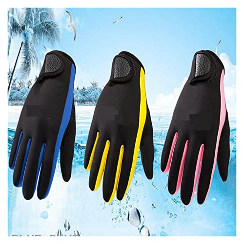 BGTSF Neoprenhandschuhe, 1,5 mm Neopren Damen Herren Schwimmen &Tauchhandschuhe mit Magic Stick, rutschfeste, kältebeständige, warme Schwimmhandschuhe,Kaltwasser-Schwimmzubehör(3,Medium) von BGTSF