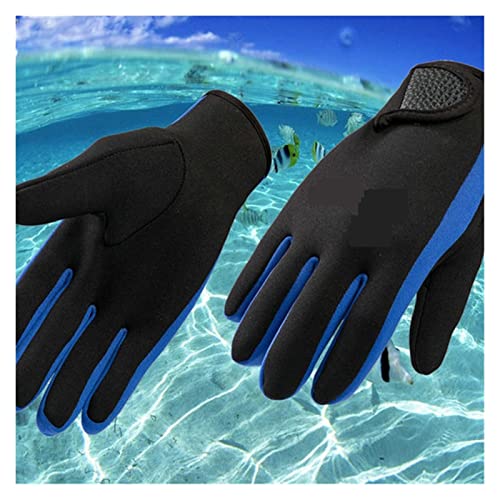 BGTSF Neoprenhandschuhe, 1,5 mm Neoprenhandschuhe Tauchen Surfen Speerfischen Schnorcheln Warme Handschuhe Surfen Tauchhandschuhe,Kaltwasser-Schwimmzubehör(2,L) von BGTSF