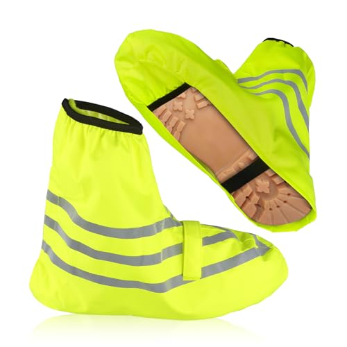 SchuhüBerzieher Wasserdicht,Fahrrad Gamaschen Schuhe mit Reflektoren,RegenüBerzieher Schuhe,Geeignet für Das Motorrad-Oder Fahrradfahren An Regentagen,Reflektierend Regenschutz Schuhe,Überschuhe SchuhüBerzieher Wasserdicht,Fahrrad Gamaschen Schuhe mit Reflektoren,RegenüBerzieher Schuhe,Geeignet für Das Motorrad-Oder Fahrradfahren An Regentagen,Reflektierend Regenschutz Schuhe,Überschuhe von BHSTTNIXP