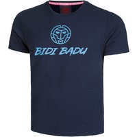 BIDI BADU Beach Spirit Logo Chill T-Shirt Jungen in dunkelblau, Größe: 164 von BIDI BADU