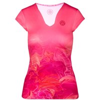 BIDI BADU Bella 2.0 Tech V-Neck T-Shirt Damen in pink von BIDI BADU