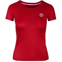 BIDI BADU Calla Tech Roundneck T-Shirt Mädchen in rot, Größe: 164 von BIDI BADU