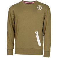 BIDI BADU Chill Crew Sweatshirt Herren in oliv, Größe: XXL von BIDI BADU