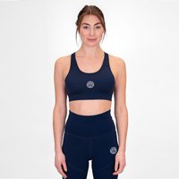 BIDI BADU Crew Medium Support Sport-BH Damen in dunkelblau von BIDI BADU