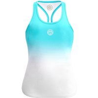 BIDI BADU Crew Tennis-Tanktop Mädchen AQWH - aqua, white 128 von BIDI BADU