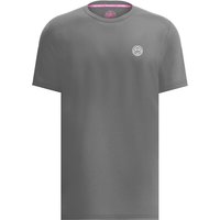 BIDI BADU Crew Tennisshirt Herren GR - grey S von BIDI BADU