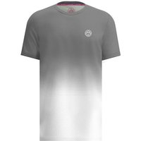 BIDI BADU Crew Tennisshirt Herren GRWH - grey, white XXL von BIDI BADU